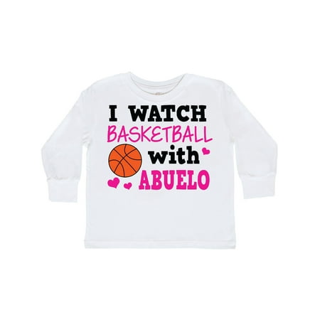 Inktastic I Watch Basketball with Abuelo Gift Toddler Toddler Girl Long Sleeve T-Shirt
Inktastic I Watch Basketball with Abuelo Gift Toddler Toddler Girl Long Sleeve T-Shirt