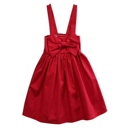 Gureui Infant Toddler Baby Girls Sleeveless Sling Princess Dress Cute Chest Bowknot Design Strapless Elastic Waist Backless A-line Wide Dress
Gureui Infant Toddler Baby Girls Sleeveless Sling Princess Dress Cute Chest Bowknot Design Strapless Elastic Waist Backless A-line Wide Dress
