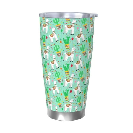 Qekee Cute Alpaca 1 Print 20OZ Car Cup Stainless Steel Vacuum Insulated Tumbler Tumbler Cup With Lid And Straw Travel Coffee Mug-Without Straw
Qekee Cute Alpaca 1 Print 20OZ Car Cup Stainless Steel Vacuum Insulated Tumbler Tumbler Cup With Lid And Straw Travel Coffee Mug-Without Straw