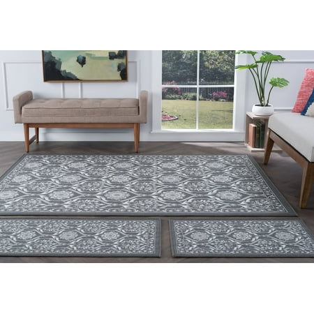 Bliss Rugs Enid Transitional Indoor Four Piece Set