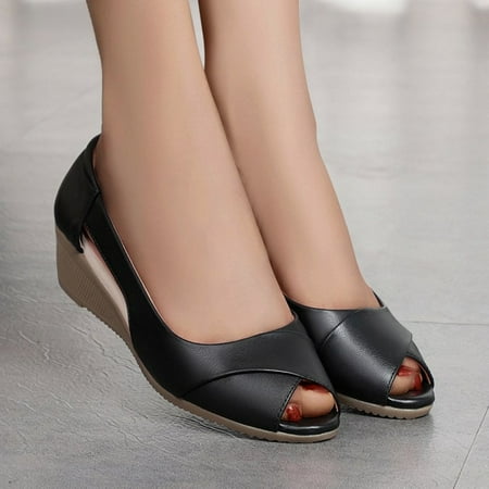 Women s Ladies Fashion Casual Solid Open Toe Platforms Sandals Beach Shoes Black 6.18367
Women s Ladies Fashion Casual Solid Open Toe Platforms Sandals Beach Shoes Black 6.18367