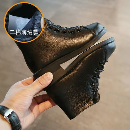 Girls Boots New Winter Single Boots fleece-lined Spring and Autumn Children‘s Shoes Boots Western Style Cotton Shoes Trendy Single Boots
Girls Boots New Winter Single Boots fleece-lined Spring and Autumn Children‘s Shoes Boots Western Style Cotton Shoes Trendy Single Boots