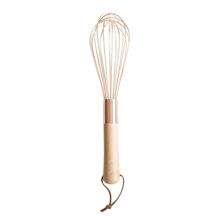 Stainless Steel Egg Beater Baking Tool Manual Whisk Wood Handle Cream Mixer with Hanging Rope Kitchen Gadget - Size L
Stainless Steel Egg Beater Baking Tool Manual Whisk Wood Handle Cream Mixer with Hanging Rope Kitchen Gadget - Size L