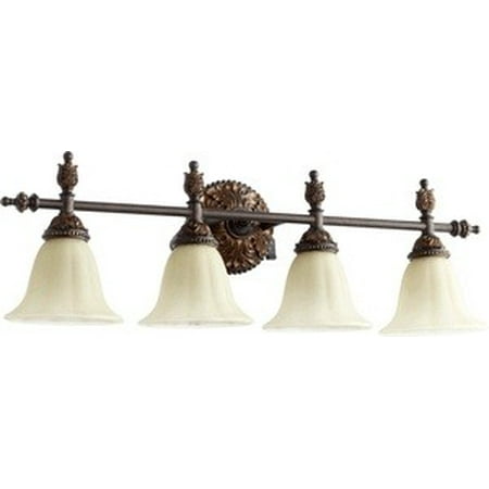 4 Light Bathroom Light Fixture in Transitional Style 32 inches Wide By 10 inches High Bailey Street Home 183-Bel-1090567
4 Light Bathroom Light Fixture in Transitional Style 32 inches Wide By 10 inches High Bailey Street Home 183-Bel-1090567