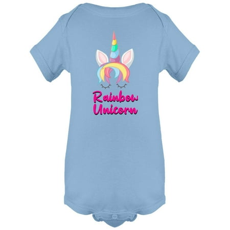 Rainbow Unicorn Bodysuit Infant -Image by Shutterstock 24 Months