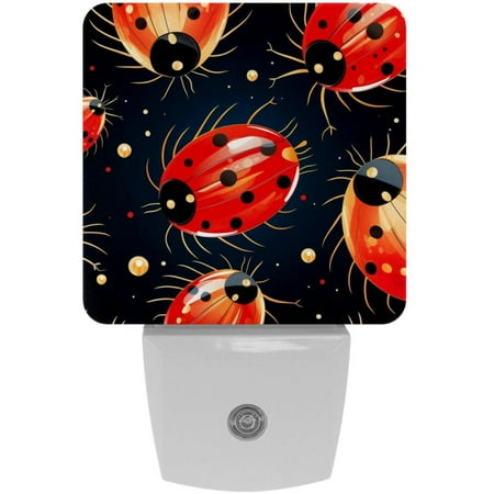 itdsatrgt 2 Pack Ladybug Pattern Plug in LED Night Light Auto Sensor Dusk to Dawn Decorative Night for Bedroom Bathroom Kitchen Hallway Stairs Hallway Baby s Room Energy Saving
itdsatrgt 2 Pack Ladybug Pattern Plug in LED Night Light Auto Sensor Dusk to Dawn Decorative Night for Bedroom Bathroom Kitchen Hallway Stairs Hallway Baby s Room Energy Saving