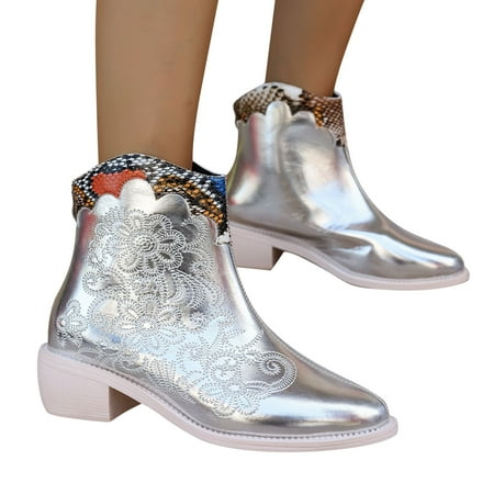GHSOHS Cowboy Boots for Women Pull on Tall Boots Ankle Boots Shoes Womens Booties Ethnic Black Boots Embroidered Leather Face Pointed Zipper Thick Heel Short Boots Western Cowgirl Boots Size 38
GHSOHS Cowboy Boots for Women Pull on Tall Boots Ankle Boots Shoes Womens Booties Ethnic Black Boots Embroidered Leather Face Pointed Zipper Thick Heel Short Boots Western Cowgirl Boots Size 38