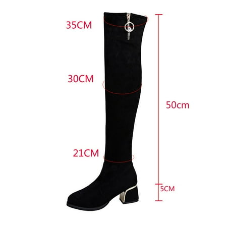 Cathalem Thigh High Boots for Women Size 13 Womens Shoes Fashion Stretch Solid Color Round Toe Rhinestone Zipper Middle Heel Shoes Black 7.5
Cathalem Thigh High Boots for Women Size 13 Womens Shoes Fashion Stretch Solid Color Round Toe Rhinestone Zipper Middle Heel Shoes Black 7.5