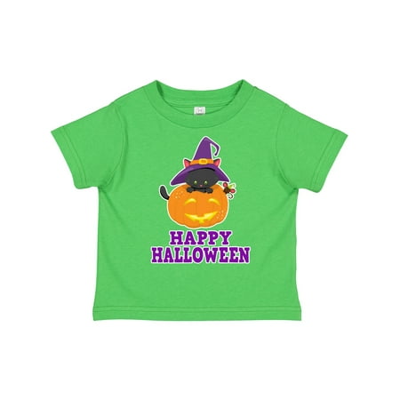 Inktastic Happy Halloween with Cat Wearing Witch Hat Mouse and Pumpkin Gift Toddler Boy or Toddler Girl T-Shirt
Inktastic Happy Halloween with Cat Wearing Witch Hat Mouse and Pumpkin Gift Toddler Boy or Toddler Girl T-Shirt