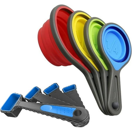 QWZNDZGR 8psc-silicone measuring cup and foldable spoon for kitchen outdoor camping (random color)
QWZNDZGR 8psc-silicone measuring cup and foldable spoon for kitchen outdoor camping (random color)