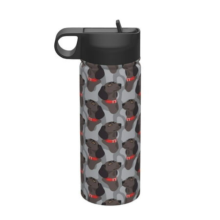 Salouo Cute Puppy Black Pattern 18 oz Water Bottle With Straw Stainless Steel Sports Water Cup Flask Wide Mouth Travel Thermal Mug for Home Office Car
Salouo Cute Puppy Black Pattern 18 oz Water Bottle With Straw Stainless Steel Sports Water Cup Flask Wide Mouth Travel Thermal Mug for Home Office Car