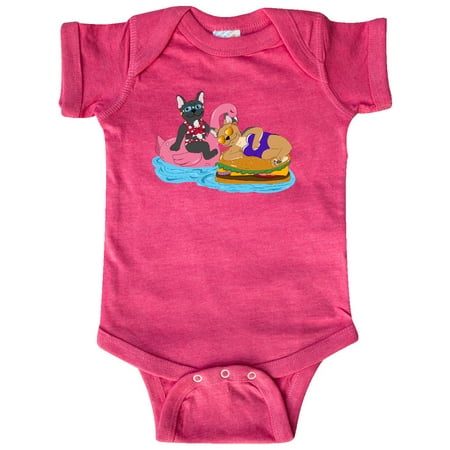 Inktastic Cute French Bulldogs On Pool Floaties Gift Baby Boy or Baby Girl Bodysuit
Inktastic Cute French Bulldogs On Pool Floaties Gift Baby Boy or Baby Girl Bodysuit
