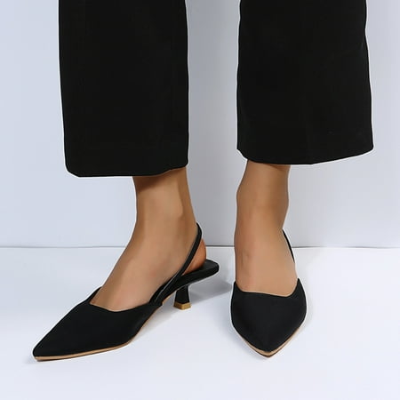 HIMIWAY Sandals Women Women s Sandals Women s Thin Low Heels Fashion Low Heels Pointed Wine Glasses and Sandals Women s Slippers Black 40
HIMIWAY Sandals Women Women s Sandals Women s Thin Low Heels Fashion Low Heels Pointed Wine Glasses and Sandals Women s Slippers Black 40