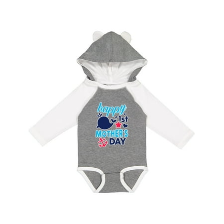 Inktastic Nautical Themed Happy 1st Mother s Day Gift Baby Boy or Baby Girl Long Sleeve Bodysuit
Inktastic Nautical Themed Happy 1st Mother s Day Gift Baby Boy or Baby Girl Long Sleeve Bodysuit