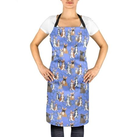 S4Sassy Blue Dogs & Paw Dog Men’s Cooking Kitchen Washable Apron Adjustable BBQ Chef Bib-24 x 32 Inches
S4Sassy Blue Dogs & Paw Dog Men’s Cooking Kitchen Washable Apron Adjustable BBQ Chef Bib-24 x 32 Inches
