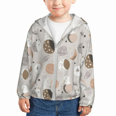 Gaeub Rabbit In Space Print Athletic Sun Protection Hoodie for Kids Long Sleeve Outdoor UV Shirt Running Fishing Top for Boys Girls-5 Years
Gaeub Rabbit In Space Print Athletic Sun Protection Hoodie for Kids Long Sleeve Outdoor UV Shirt Running Fishing Top for Boys Girls-5 Years