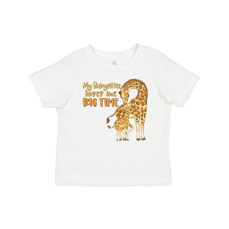 Inktastic My Babysitter Loves Me Big Time Cute Giraffe Family Gift Baby Boy or Baby Girl T-Shirt
Inktastic My Babysitter Loves Me Big Time Cute Giraffe Family Gift Baby Boy or Baby Girl T-Shirt