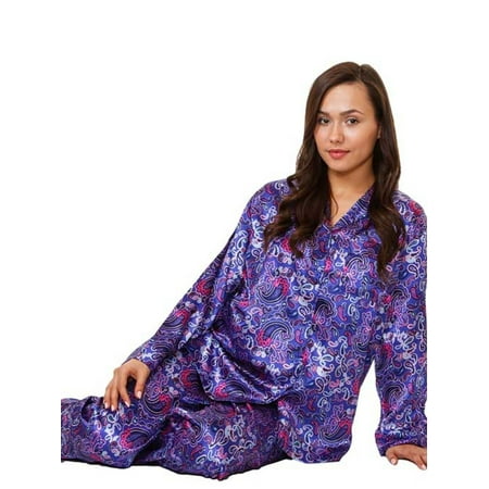 Up2date Fashion s Women s Paisley Print Pajamas