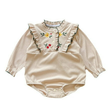 Fsqjgq Boys Pajama Sets Long Sleeve Jumpsuit Baby Boy Baby Girls Autumn Lace Cotton Long Sleeve Romper Bodysuit Clothes Boy N Baby Layette Set Cotton Beige 90
Fsqjgq Boys Pajama Sets Long Sleeve Jumpsuit Baby Boy Baby Girls Autumn Lace Cotton Long Sleeve Romper Bodysuit Clothes Boy N Baby Layette Set Cotton Beige 90
