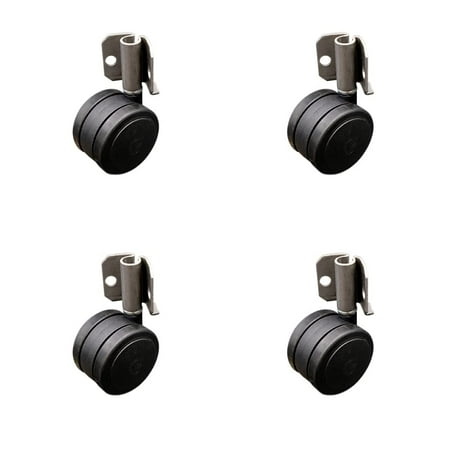 Brand 2 Inch Furniture Stem s Set Of 4 Thermoplastic Rubber Wheels – Hardwood Safe Non Marking – Inside Mount Brackets – 300Lbs. Total Capacity
Brand 2 Inch Furniture Stem s Set Of 4 Thermoplastic Rubber Wheels – Hardwood Safe Non Marking – Inside Mount Brackets – 300Lbs. Total Capacity