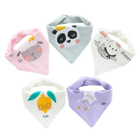 baby triangle towel saliva towel pure cotton baby bib