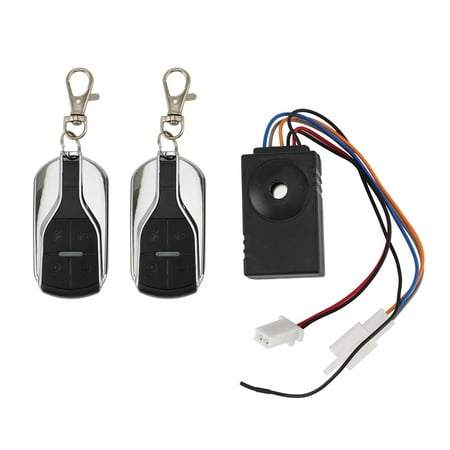 

Ebike Alarm System 36V 48V 60V 72V with Two Switch for Electric Bicycle/Scooter Ebike/Brushless Controller