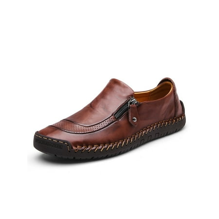 Lumento Men Casual Shoes Round Toe Flats Slip On Loafers Non-Slip Driving Shoe Business Retro Comfort Dark Brown 9.5
Lumento Men Casual Shoes Round Toe Flats Slip On Loafers Non-Slip Driving Shoe Business Retro Comfort Dark Brown 9.5