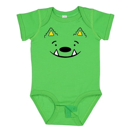Inktastic Whatif Monster Face Gift Baby Boy or Baby Girl Bodysuit
