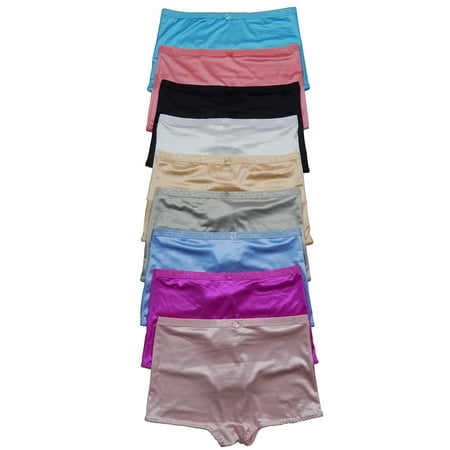 Iheyi Quality Underwear LOT 1 6 or 12 Pieces Women Plain Boyshots Satin Panty Panties 2XL/3XL/4XL (#10068) (3XL 12 pcs Show)
Iheyi Quality Underwear LOT 1 6 or 12 Pieces Women Plain Boyshots Satin Panty Panties 2XL/3XL/4XL (#10068) (3XL 12 pcs Show)