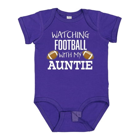 Inktastic Watching Football with My Auntie Gift Baby Boy or Baby Girl Bodysuit
Inktastic Watching Football with My Auntie Gift Baby Boy or Baby Girl Bodysuit
