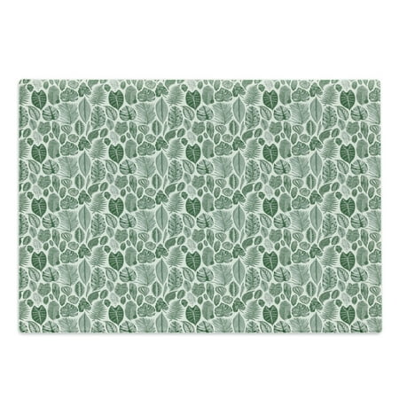 Botanical Cutting Board Vintage Floral Pattern with Detailed Exotic Leaves from Different Trees Decorative Tempered Glass Cutting and Serving Board Large Size Green and Ivory by Ambesonne
Botanical Cutting Board Vintage Floral Pattern with Detailed Exotic Leaves from Different Trees Decorative Tempered Glass Cutting and Serving Board Large Size Green and Ivory by Ambesonne