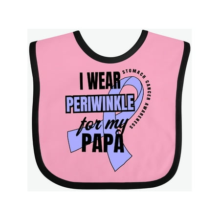Inktastic I Wear Periwinkle For My Papa Stomach Cancer Awareness Gift Baby Boy or Baby Girl Bib
Inktastic I Wear Periwinkle For My Papa Stomach Cancer Awareness Gift Baby Boy or Baby Girl Bib