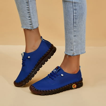 XTMPMY Soft Sole Faux Leather Women‘s Comfy Lace Up Low Top Sneakers for Walking in Style and Comfort
XTMPMY Soft Sole Faux Leather Women‘s Comfy Lace Up Low Top Sneakers for Walking in Style and Comfort