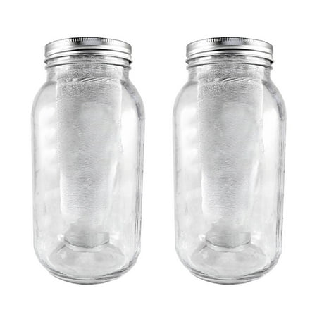 2X Cold Coffee Maker Coffee Filters for Wide Mouth Jar Stainless Steel Ultra Fine Mesh Tea
2X Cold Coffee Maker Coffee Filters for Wide Mouth Jar Stainless Steel Ultra Fine Mesh Tea