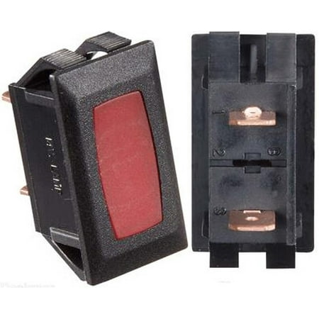 Rv Designer S361 Power Indicator Lights - Black With Red