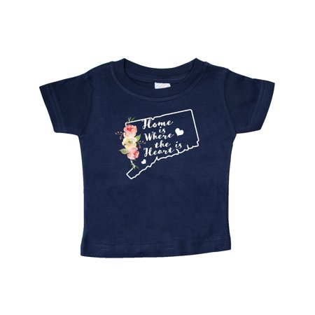 Inktastic Connecticut Home is Where The Heart is with Watercolor Floral Gift Baby Boy or Baby Girl T-Shirt
Inktastic Connecticut Home is Where The Heart is with Watercolor Floral Gift Baby Boy or Baby Girl T-Shirt