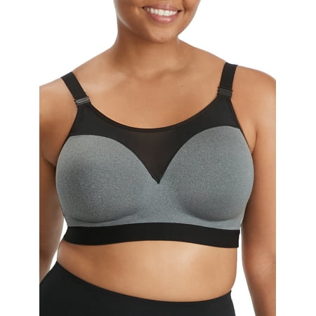 Body Up Womens Medium Impact Wire-Free Sports Bra Style-SB20257