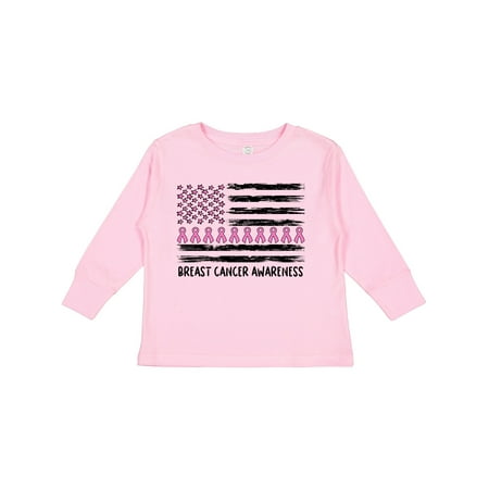 Inktastic Breast Cancer Awareness Pink Ribbons and Flag Gift Toddler Boy or Toddler Girl Long Sleeve T-Shirt
Inktastic Breast Cancer Awareness Pink Ribbons and Flag Gift Toddler Boy or Toddler Girl Long Sleeve T-Shirt