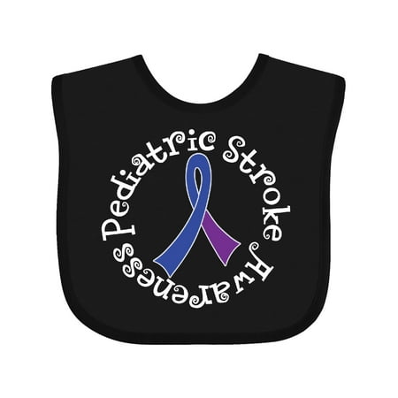 Inktastic Pediatric Stroke Support Gift Baby Boy or Baby Girl Bib