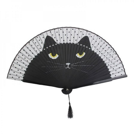 Clearance! 1Pc Decorative Fans Handheld Vintage Chinese Silk Fan Cartoon Cat Printing Folding Fan Home Decoration Bamboo Hand Fan Crafts
Clearance! 1Pc Decorative Fans Handheld Vintage Chinese Silk Fan Cartoon Cat Printing Folding Fan Home Decoration Bamboo Hand Fan Crafts