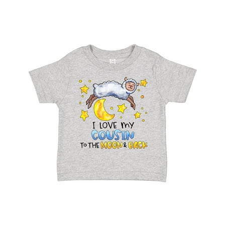 Inktastic I Love My Cousin to the Moon and Back Cute Sheep Gift Toddler Boy or Toddler Girl T-Shirt
Inktastic I Love My Cousin to the Moon and Back Cute Sheep Gift Toddler Boy or Toddler Girl T-Shirt