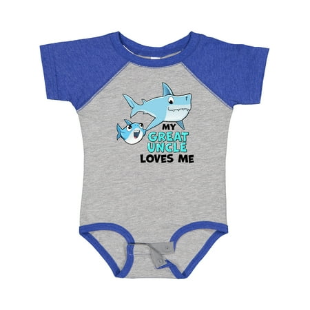 Inktastic My Great Uncle Loves Me with Cute Sharks Gift Baby Boy or Baby Girl Bodysuit
Inktastic My Great Uncle Loves Me with Cute Sharks Gift Baby Boy or Baby Girl Bodysuit