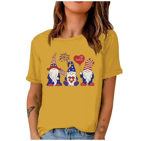 Corset Tops for Women Women Casual Short Sleeve Digital Printing Round Neck Loose T-Shirt Blouse Tops Fashion Corset Tops for Women Yellow S
Corset Tops for Women Women Casual Short Sleeve Digital Printing Round Neck Loose T-Shirt Blouse Tops Fashion Corset Tops for Women Yellow S
