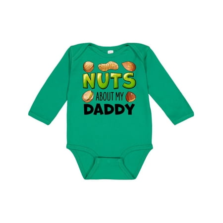 Inktastic Nuts About My Daddy Peanut Almond Pistachio Gift Baby Boy or Baby Girl Long Sleeve Bodysuit
Inktastic Nuts About My Daddy Peanut Almond Pistachio Gift Baby Boy or Baby Girl Long Sleeve Bodysuit