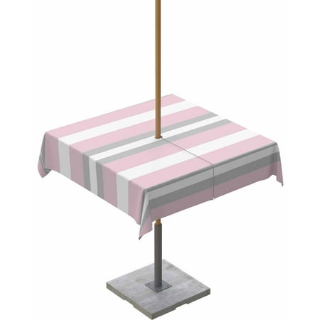 Lsrtoss Outdoor Tablecloth with Umbrella Hole & Zipper Pink Grey Stripe Square Tablecloth 54x54 Inch Minimalist Farmhouse Striped Patio Table Cover Waterproof Table Cloth for Picnic/Party
Lsrtoss Outdoor Tablecloth with Umbrella Hole & Zipper Pink Grey Stripe Square Tablecloth 54x54 Inch Minimalist Farmhouse Striped Patio Table Cover Waterproof Table Cloth for Picnic/Party