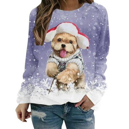KmaiSchai Womens Hoodies Pullover Women S Hoodless Sweatershirt Christmas Print Snowflake Print Casual Top Lingerie Women Pants Set Lightweight Sweatshirts For Women
KmaiSchai Womens Hoodies Pullover Women S Hoodless Sweatershirt Christmas Print Snowflake Print Casual Top Lingerie Women Pants Set Lightweight Sweatshirts For Women