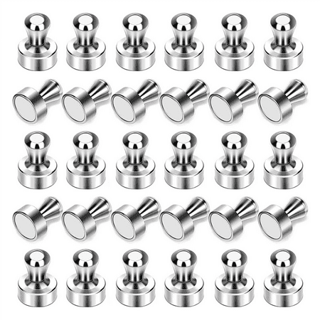 for Whiteboards 30 Pcs Push Pin Magnets for Fridges Strong Neodymium for Offices