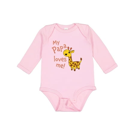 Inktastic My Papa Loves Me- Cute Giraffe Gift Baby Boy or Baby Girl Long Sleeve Bodysuit
Inktastic My Papa Loves Me- Cute Giraffe Gift Baby Boy or Baby Girl Long Sleeve Bodysuit