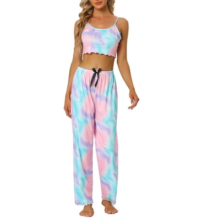 cheibear Womens 3Pjs Sleepwear Cute Print Cami with Shorts Loungewear Pants Pajama Set
cheibear Womens 3Pjs Sleepwear Cute Print Cami with Shorts Loungewear Pants Pajama Set