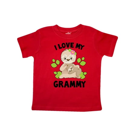 Inktastic Cute Sloth I Love My Grammy with Green Leaves Gift Toddler Boy or Toddler Girl T-Shirt
Inktastic Cute Sloth I Love My Grammy with Green Leaves Gift Toddler Boy or Toddler Girl T-Shirt